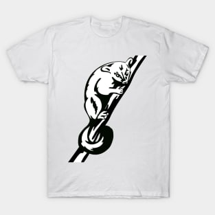 Common Brushtail Possum Retro T-Shirt